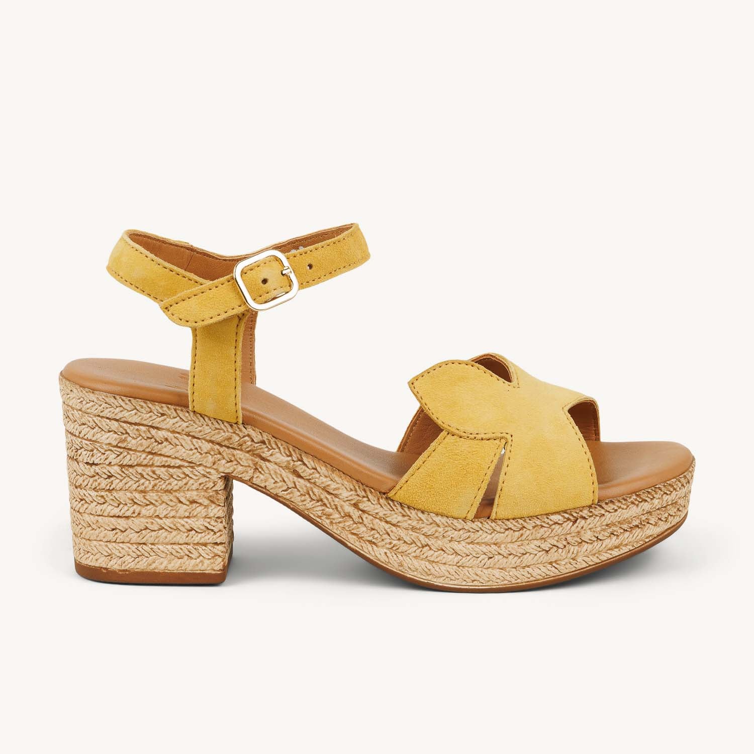 Sandales Femme ALIWELL TANGRAM Jaune