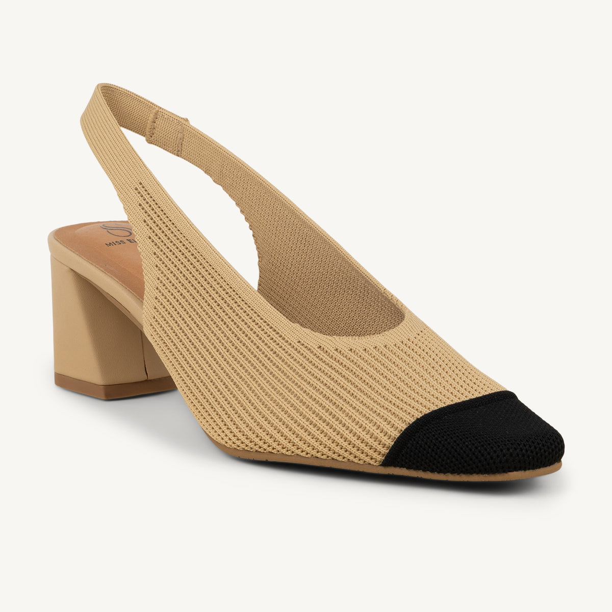 Escarpins & Slingback Femme MISS ELASTIC 75021 Beige