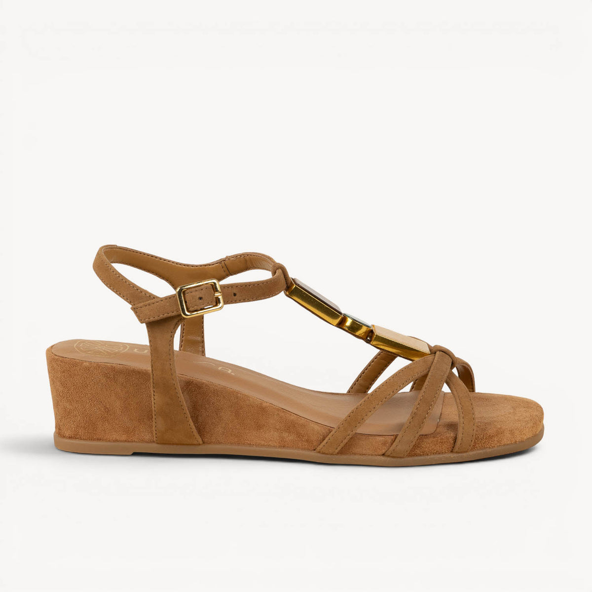 Sandales Femme UNISA BEDEL Camel