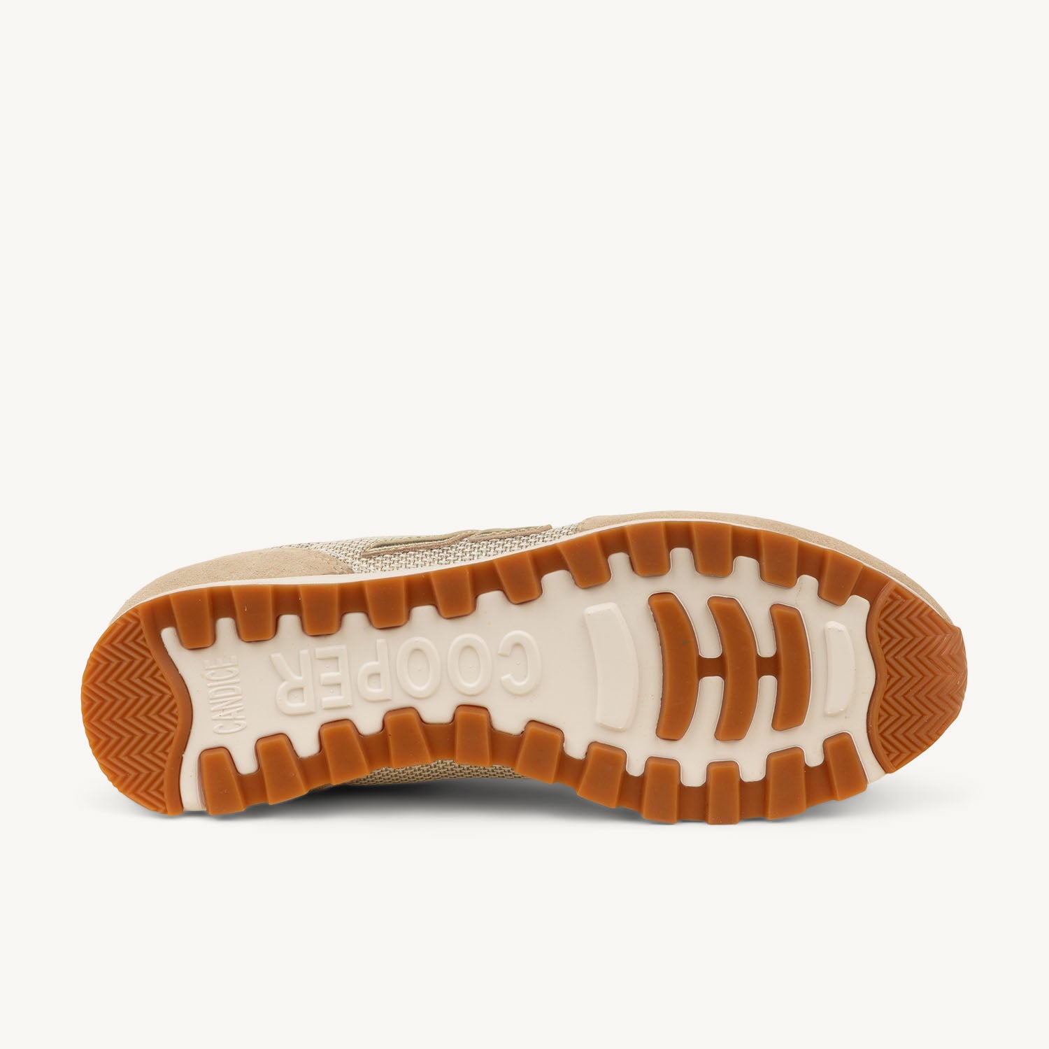 Baskets Femme CANDICE COOPER PLUME Beige