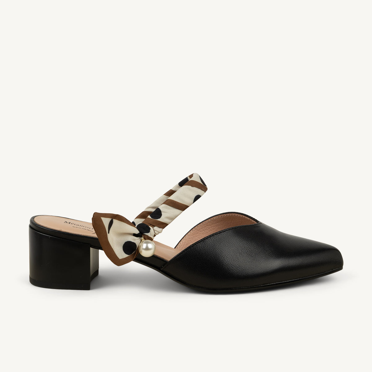 Mules Femme METAMORFOSE ZAMAK Noir