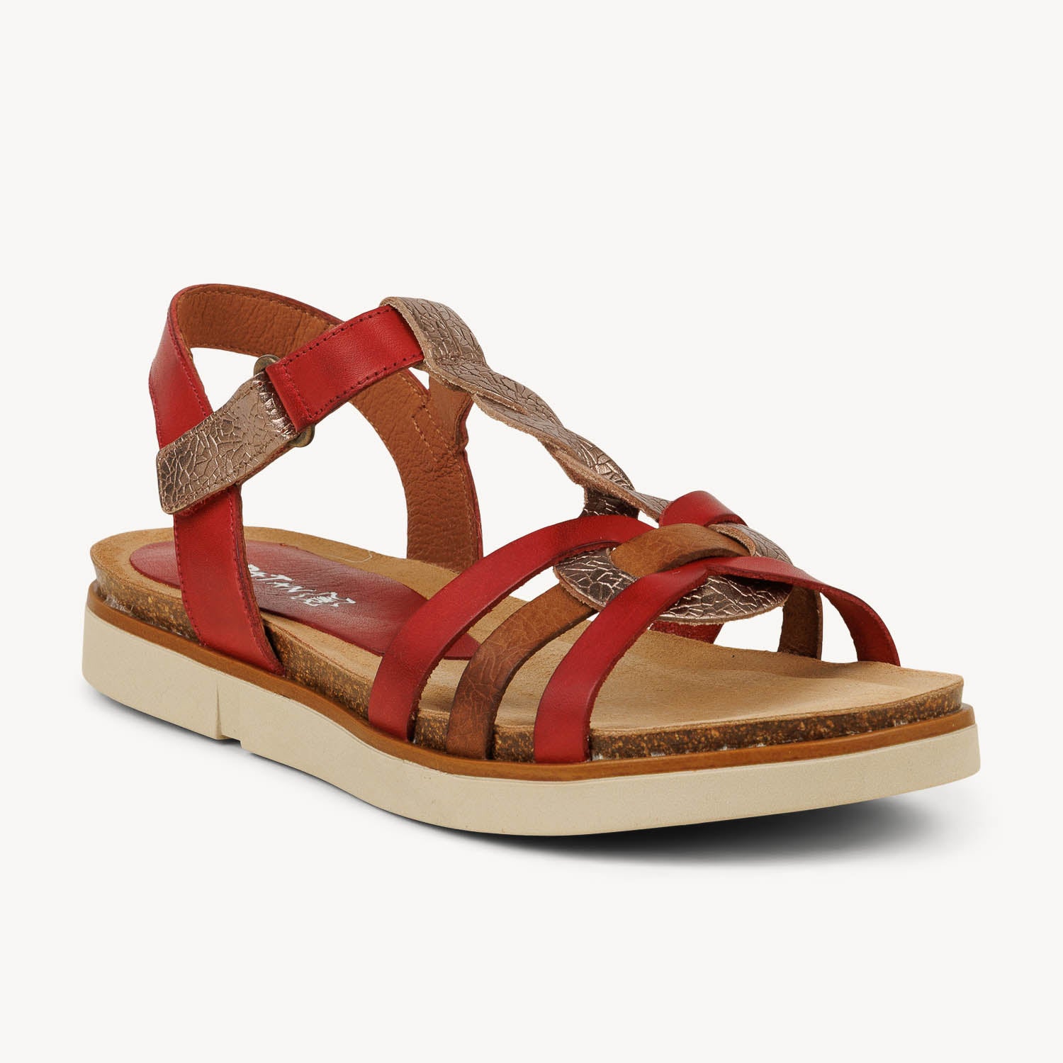 Sandales Femme XAPATAN BUFIDA Rouge