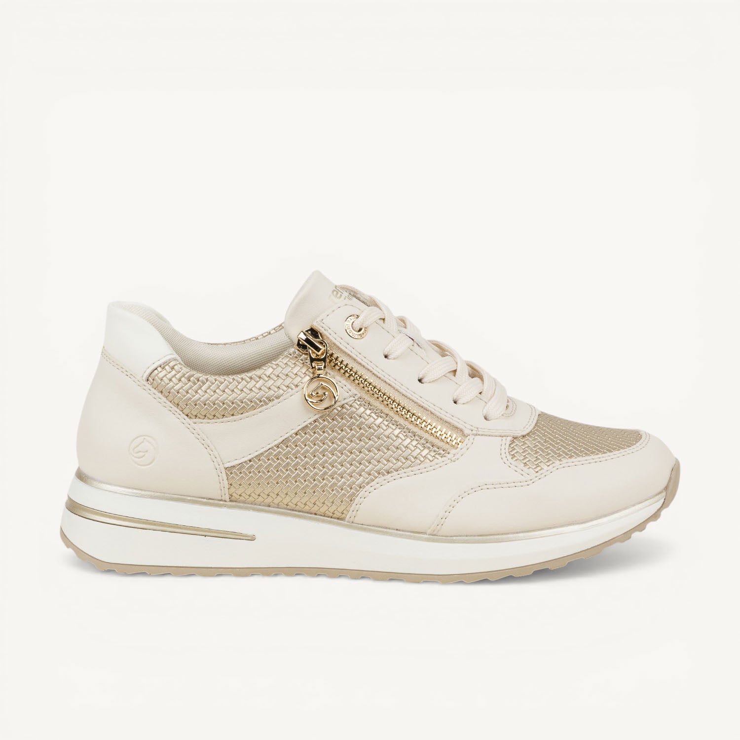 Baskets Femme REMONTE D1G08 - REBBA Or/Bronze