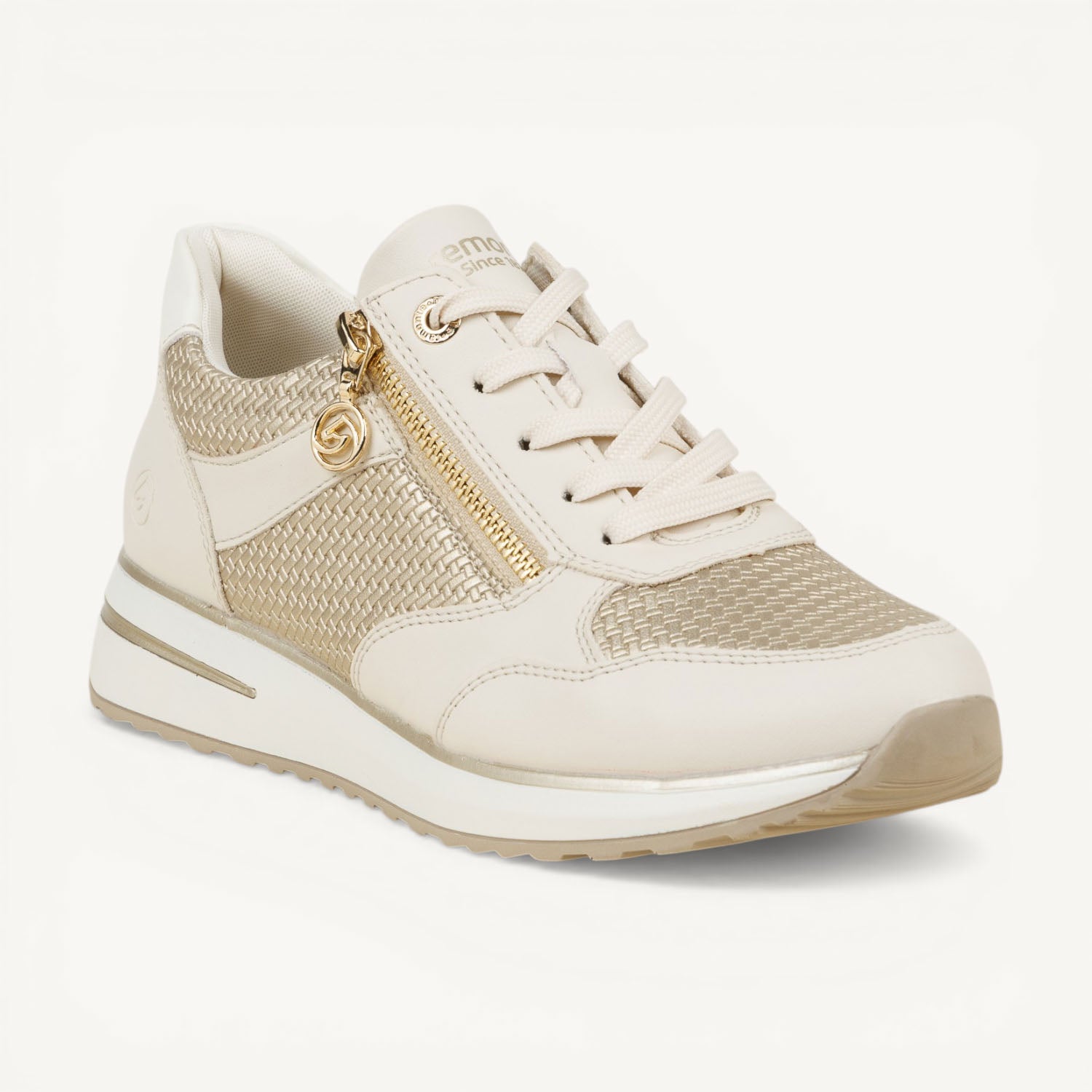 Baskets Femme REMONTE D1G08 - REBBA Or/Bronze