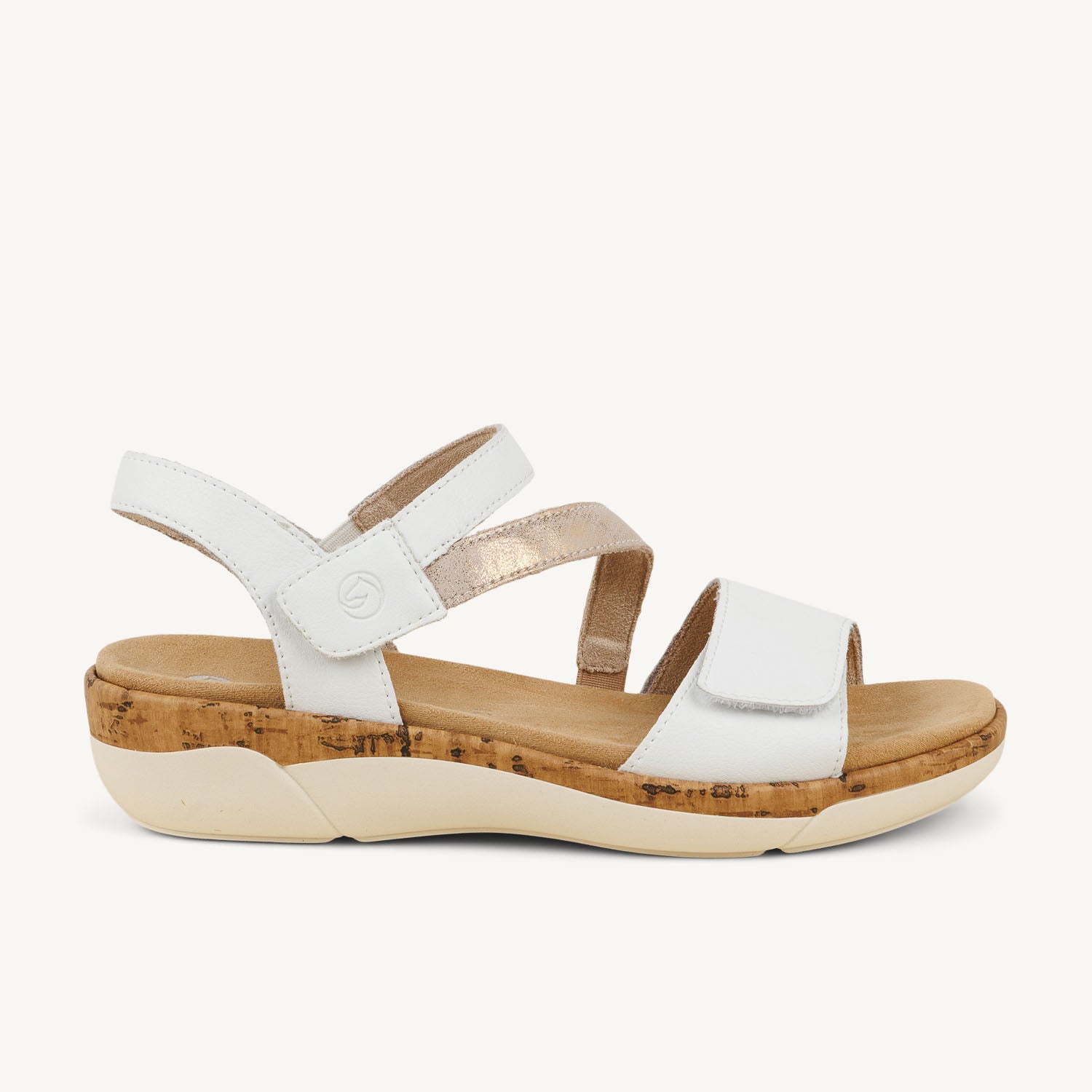 Sandales Femme REMONTE R6860 - REBIBA Blanc