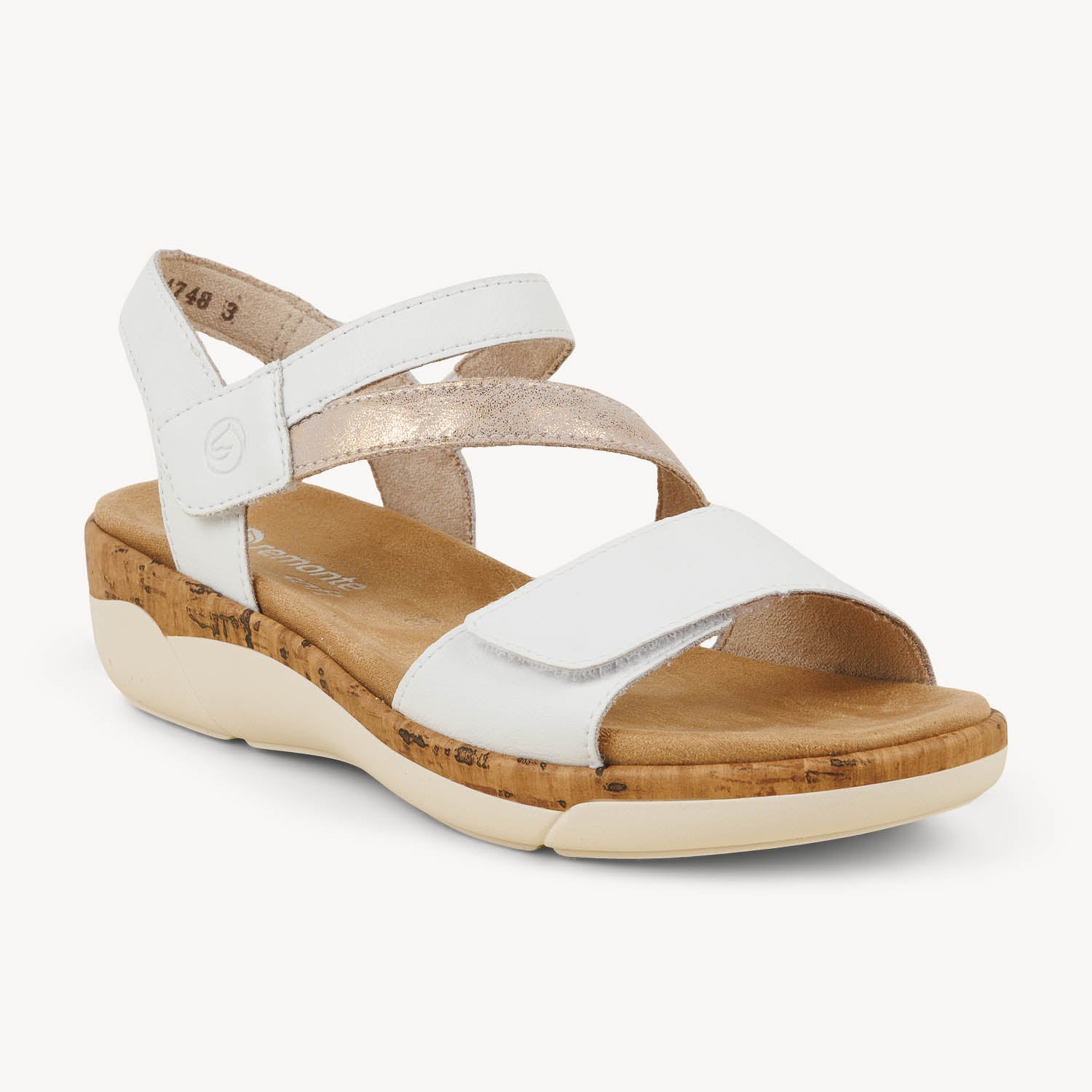 Sandales Femme REMONTE R6860 - REBIBA Blanc