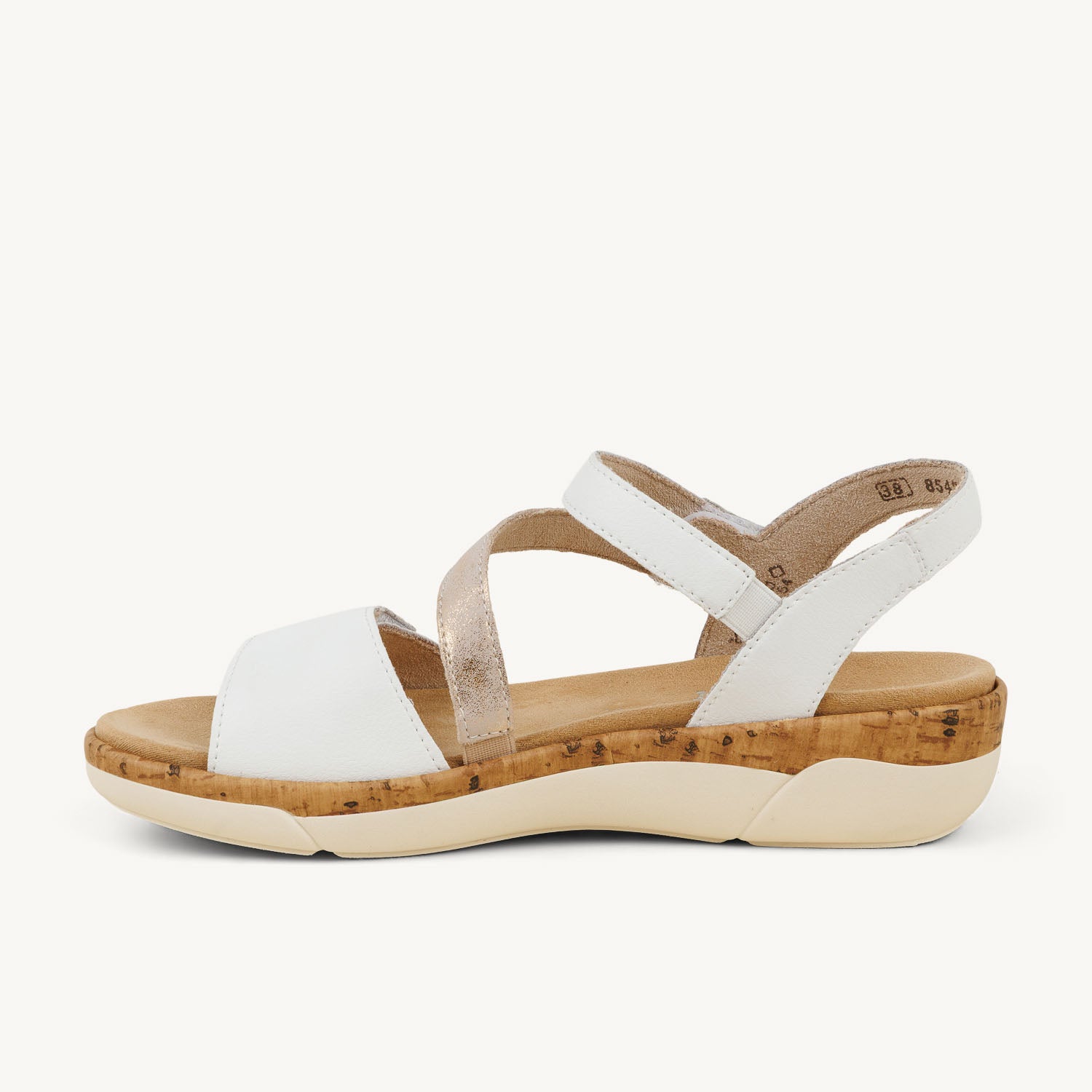 Sandales Femme REMONTE R6860 - REBIBA Blanc