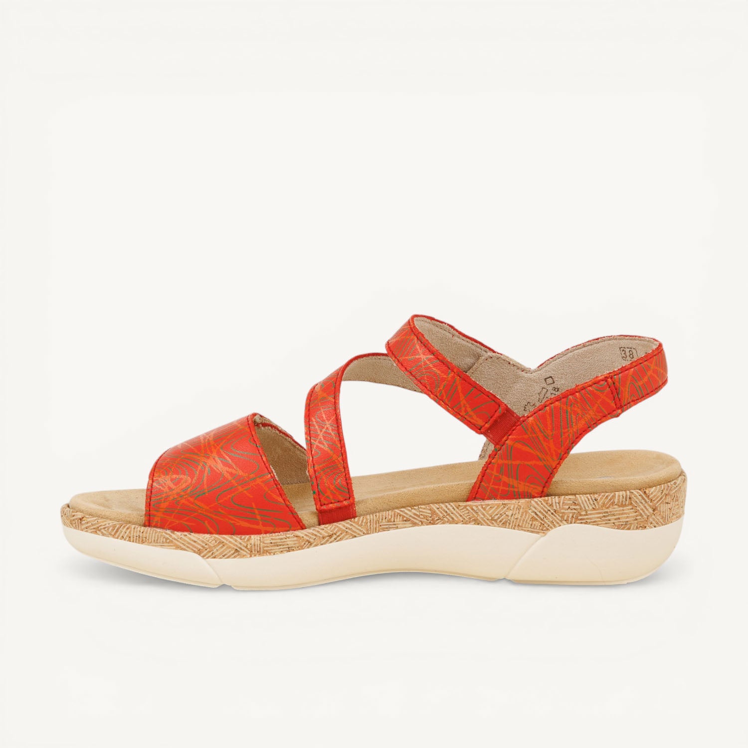 Sandales Femme REMONTE R6860 - REBIBA Rouge