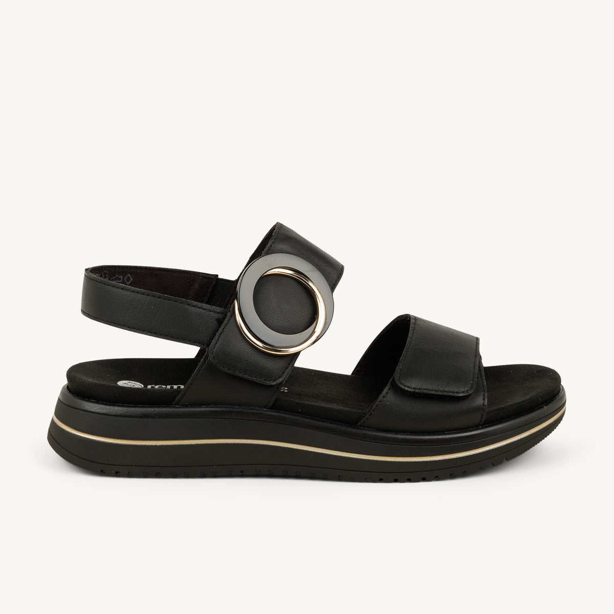 Sandales Femme REMONTE D1J63 - RETAGO Noir