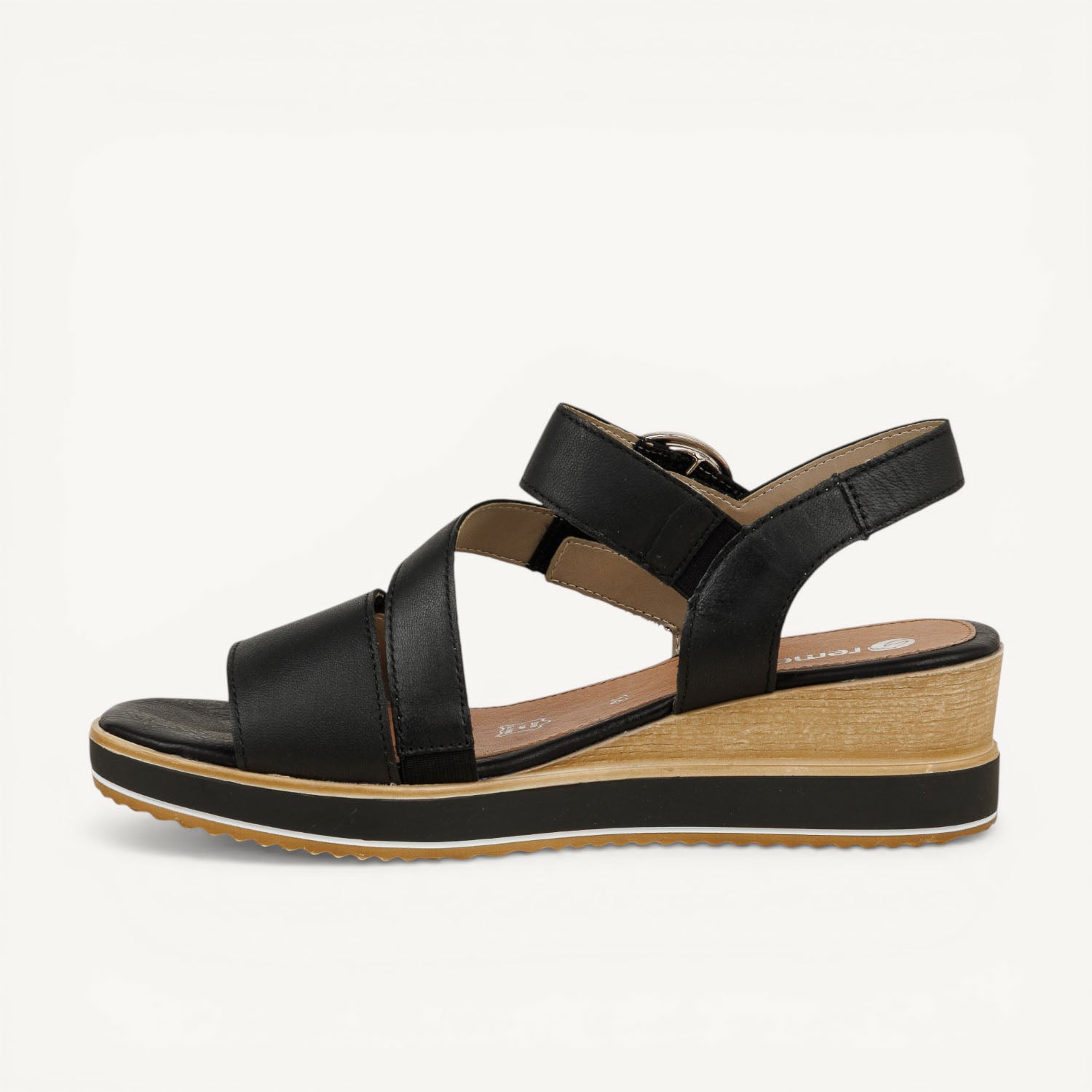 Sandales Femme REMONTE D6466 - RETIKO Noir
