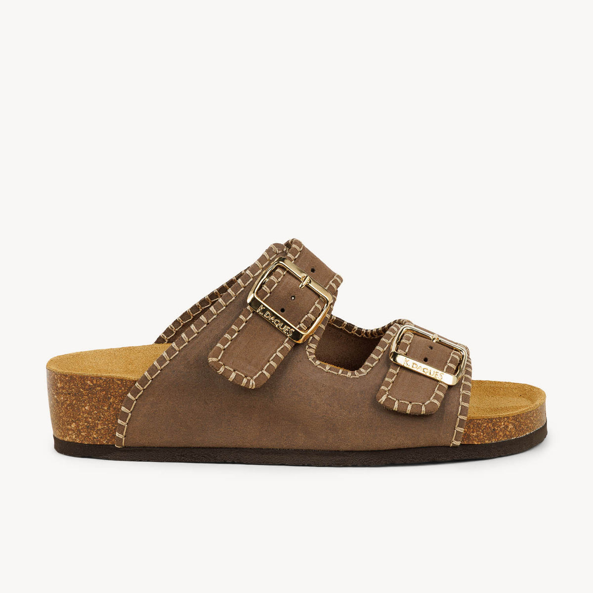 Mules Femme K.DAQUES GRIMA Marron