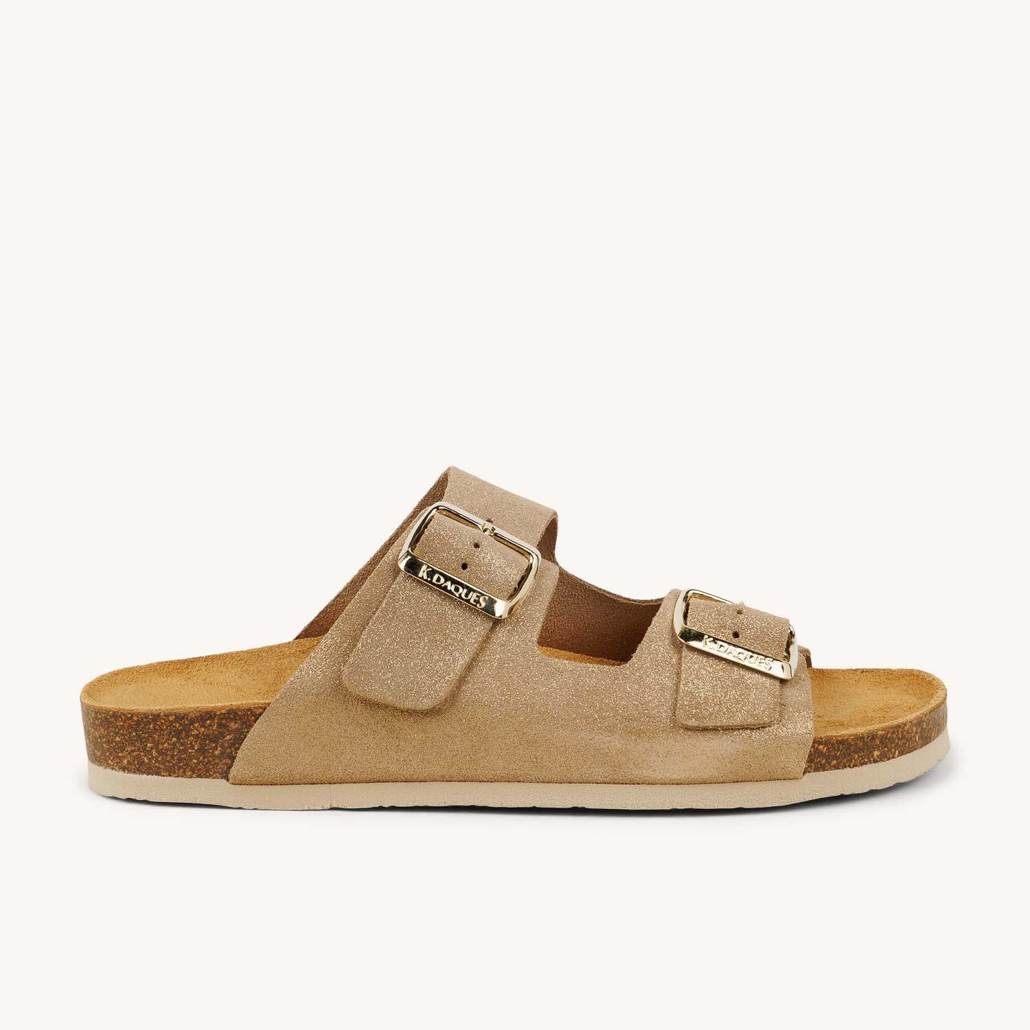 Mules Femme K.DAQUES ROSALIE Or/Bronze