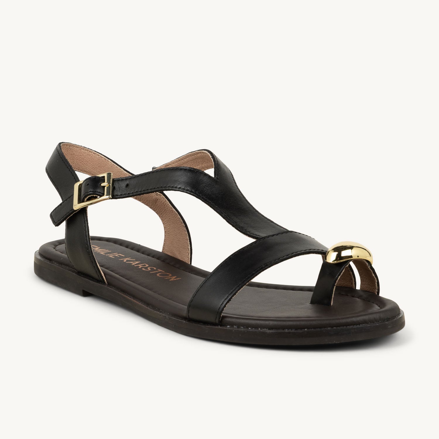 Sandales Femme EMILIE KARSTON LYNDA Noir