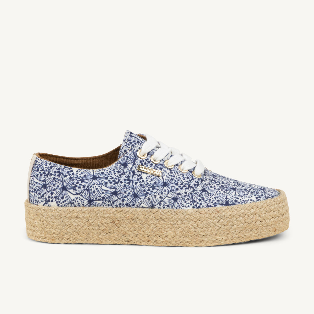 Baskets Femme LES TROPEZIENNES COSMIC PRINT Bleu