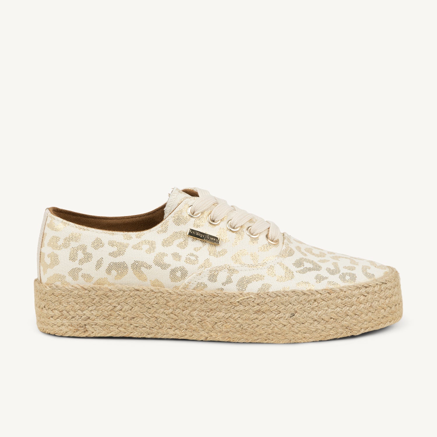 Baskets Femme LES TROPEZIENNES COSMIC PRINT Beige