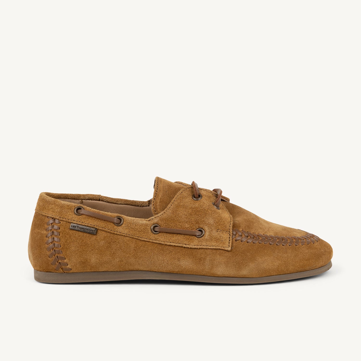 Chaussures bateau Femme LES TROPEZIENNES SACATELA Marron