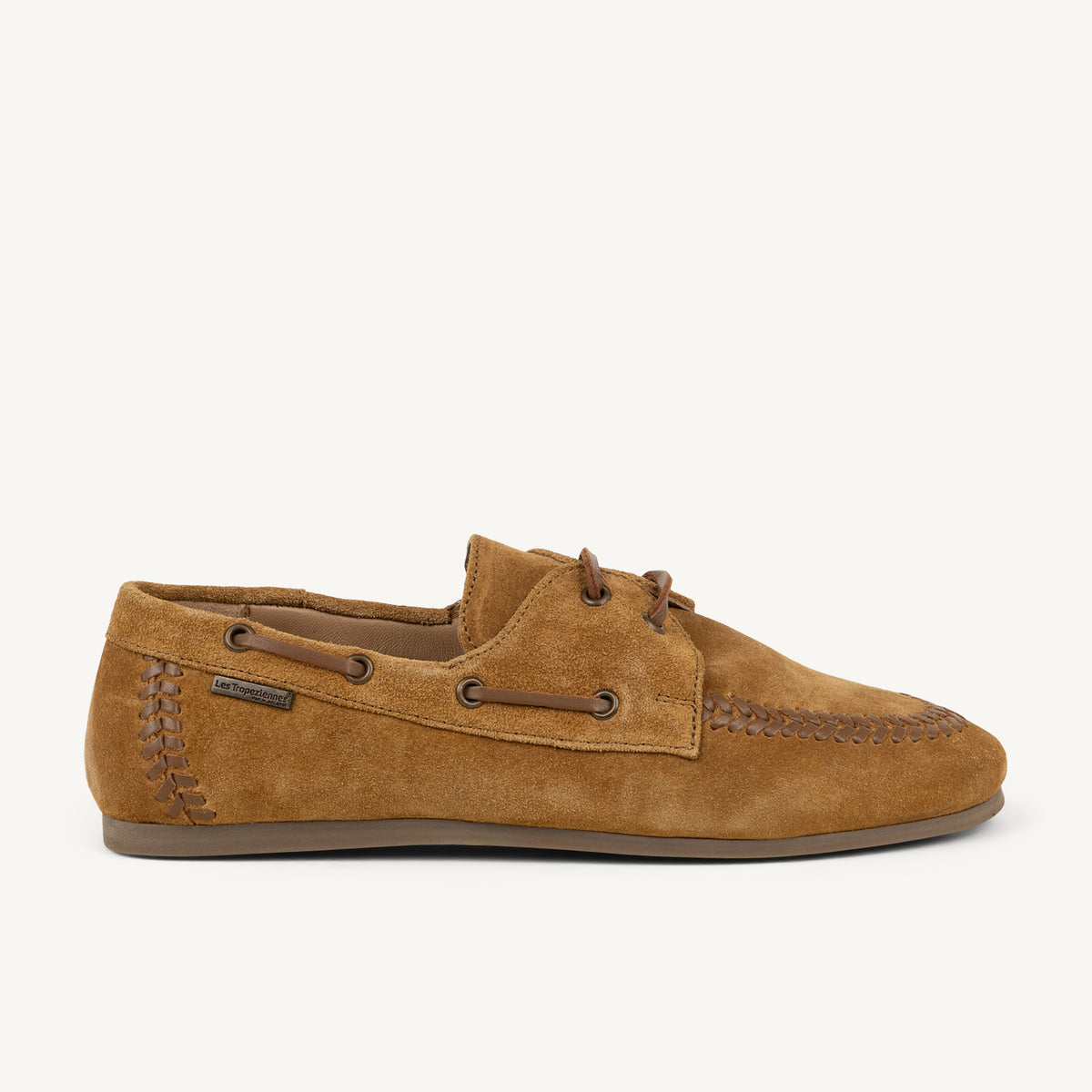Chaussures bateau Femme LES TROPEZIENNES SACATELA Marron