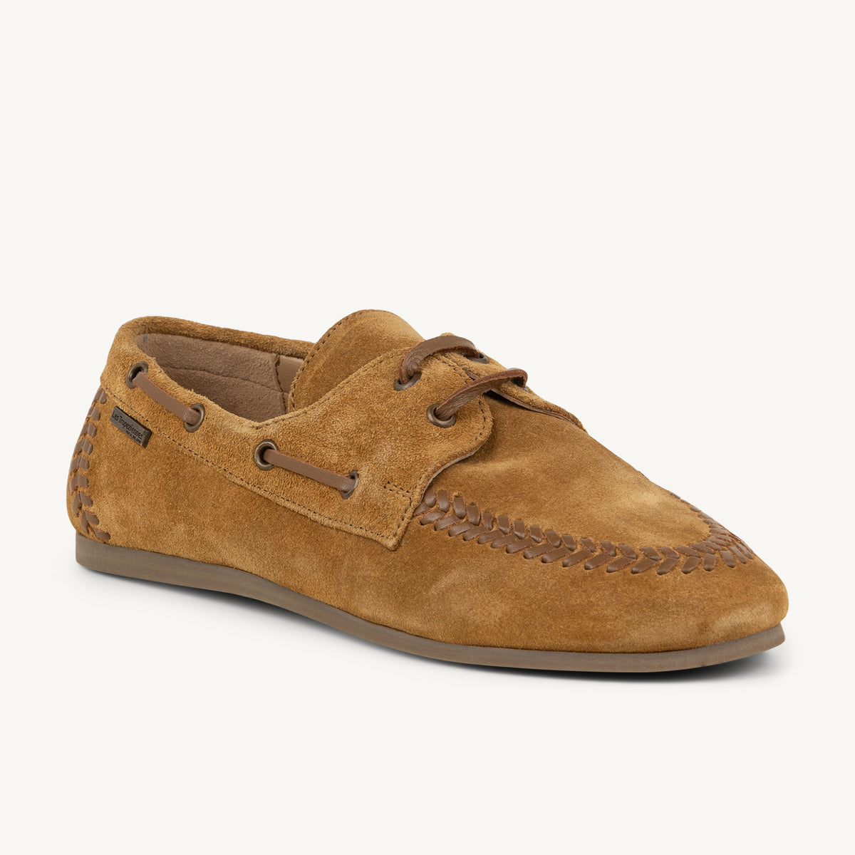 Chaussures bateau Femme LES TROPEZIENNES SACATELA Marron
