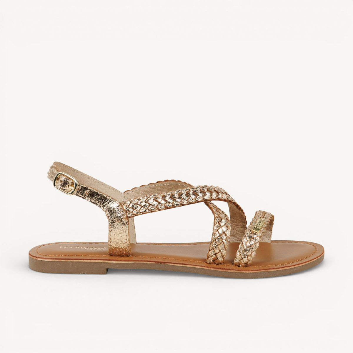 Sandales Femme LES TROPEZIENNES DIAMS Or/Bronze