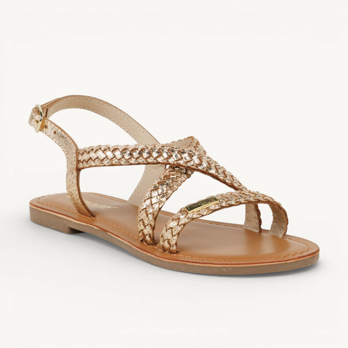 Sandales Femme LES TROPEZIENNES DIAMS Or/Bronze