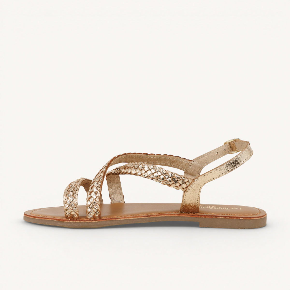 Sandales Femme LES TROPEZIENNES DIAMS Or/Bronze