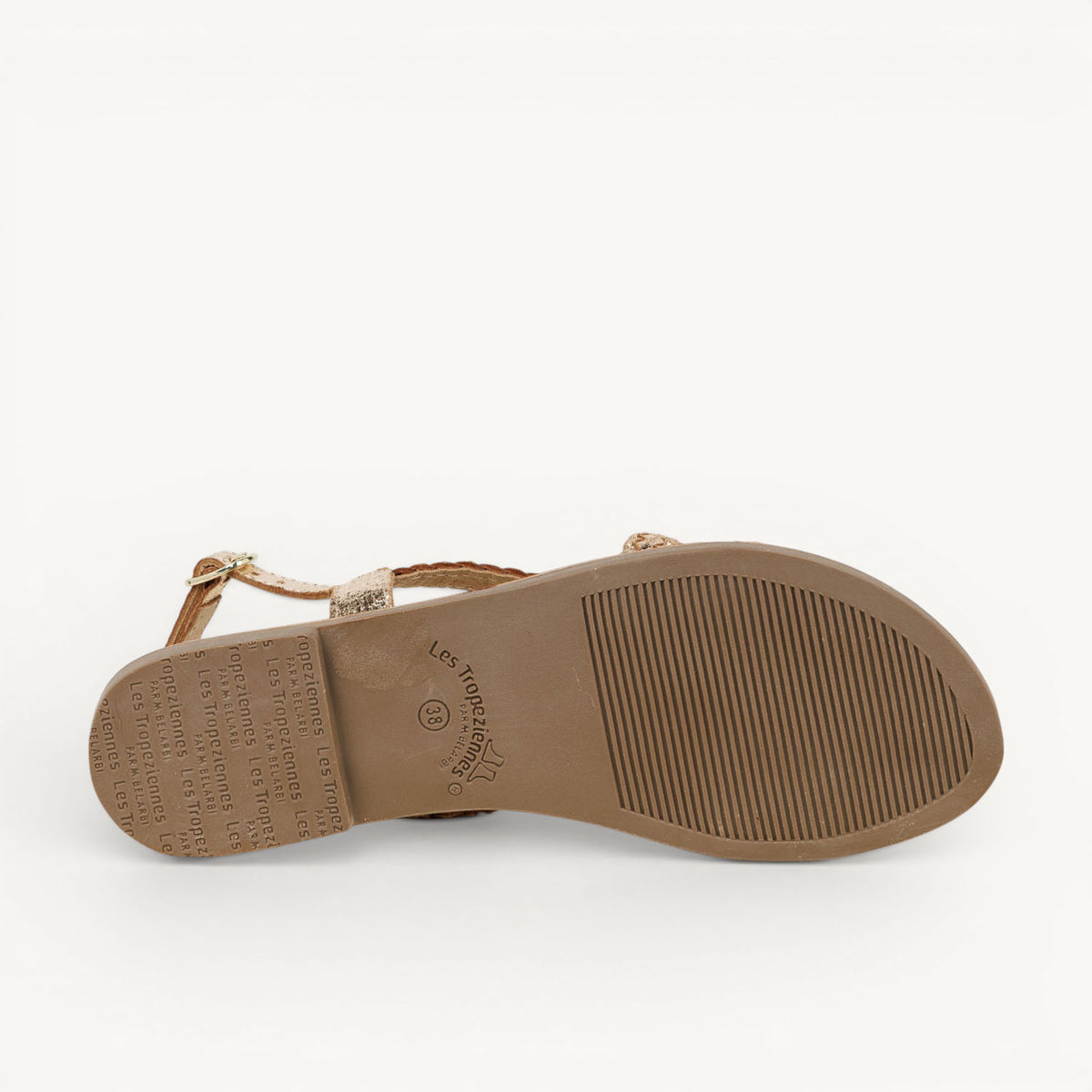 Sandales Femme LES TROPEZIENNES DIAMS Or/Bronze