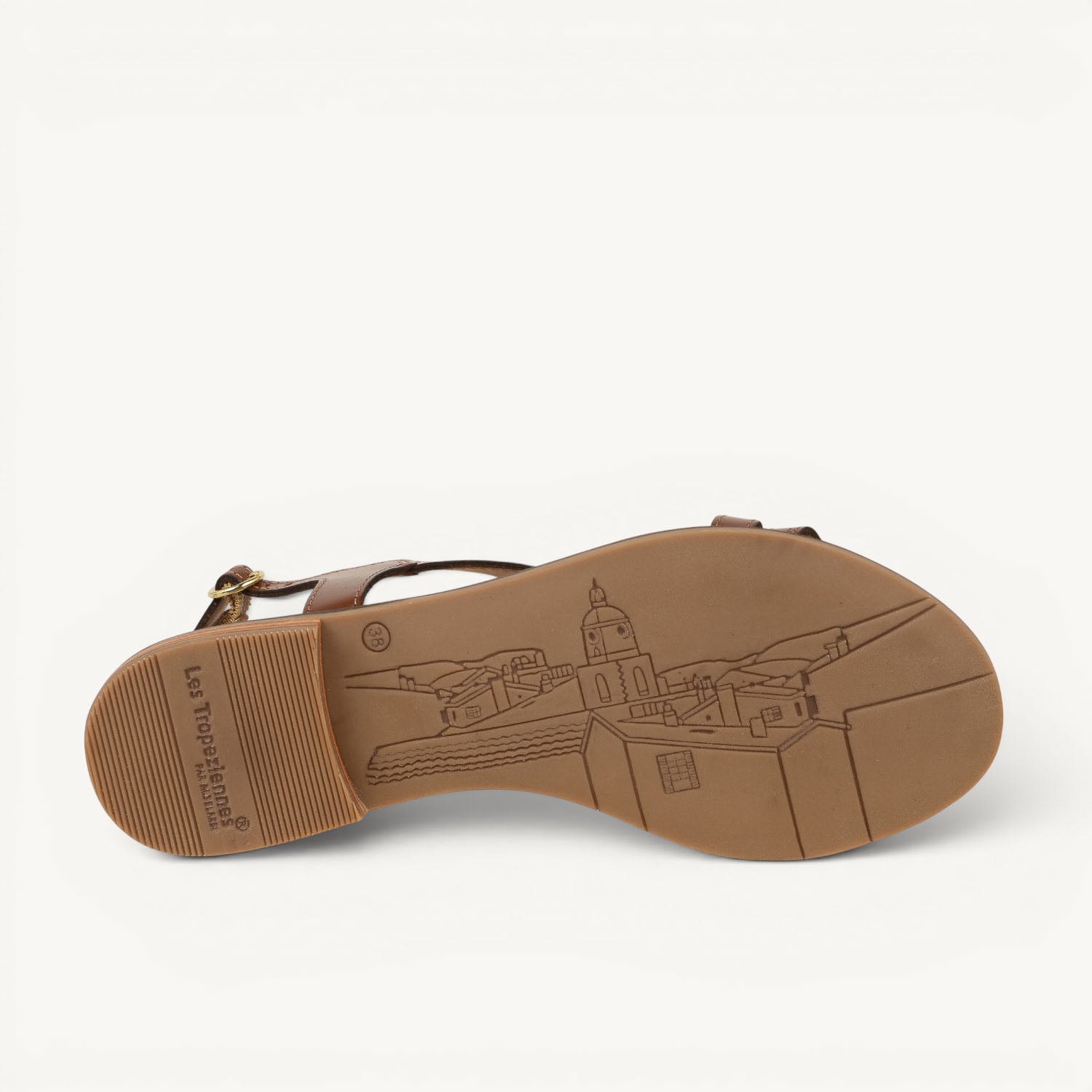 Sandales Femme LES TROPEZIENNES HASTRAL Marron