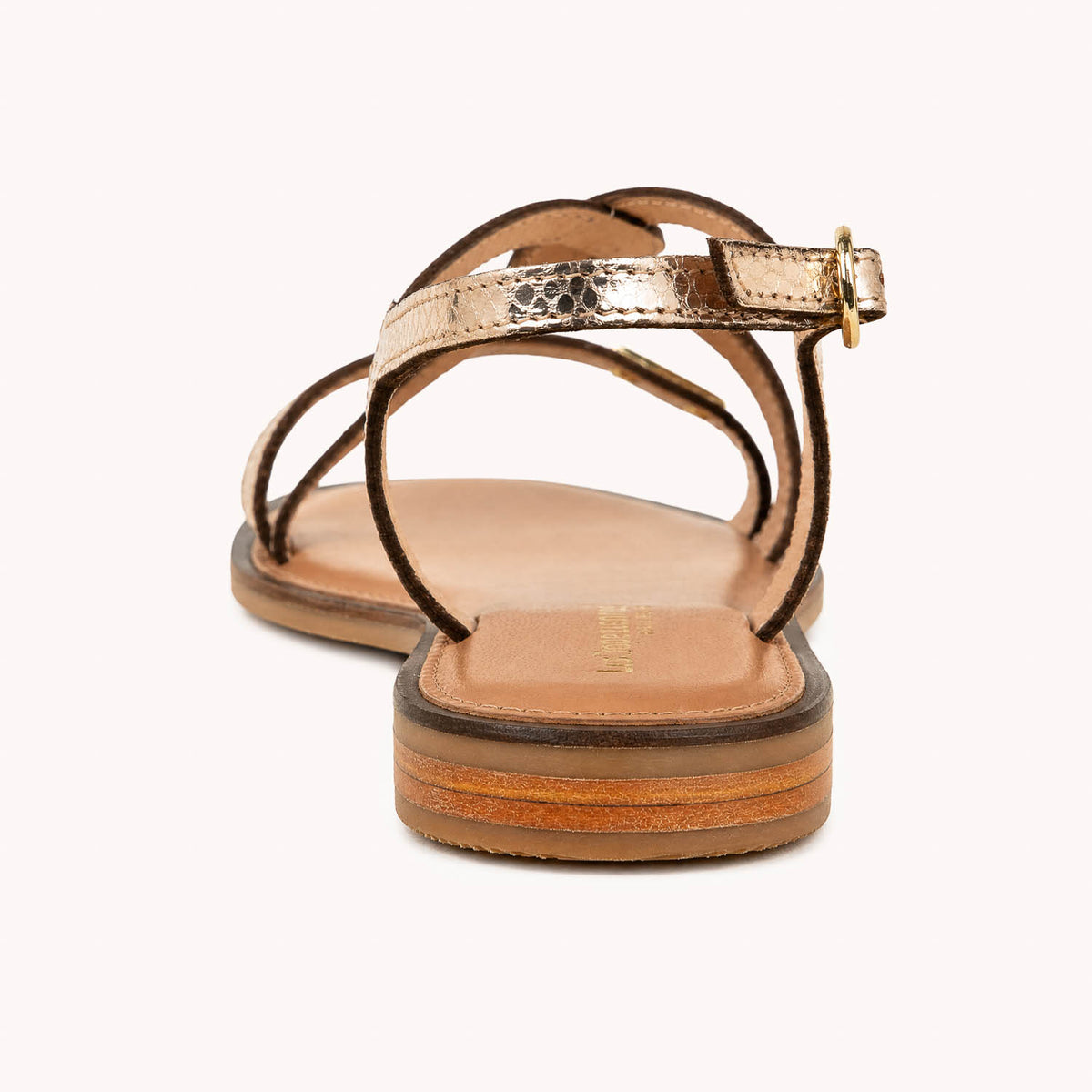 Sandales Femme LES TROPEZIENNES HASTRAL Or/Bronze