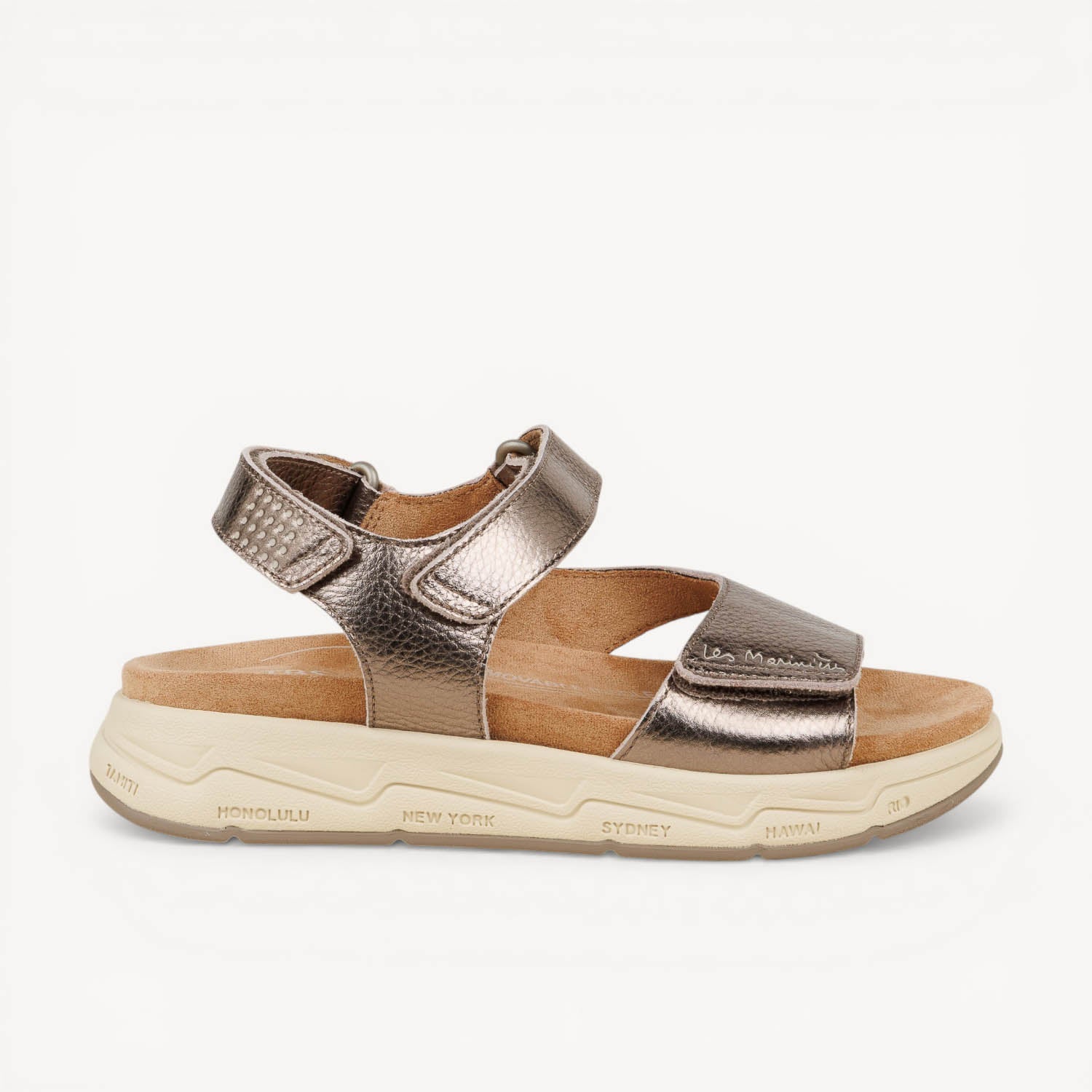Sandales Femme TBS LOUISIE Or/Bronze