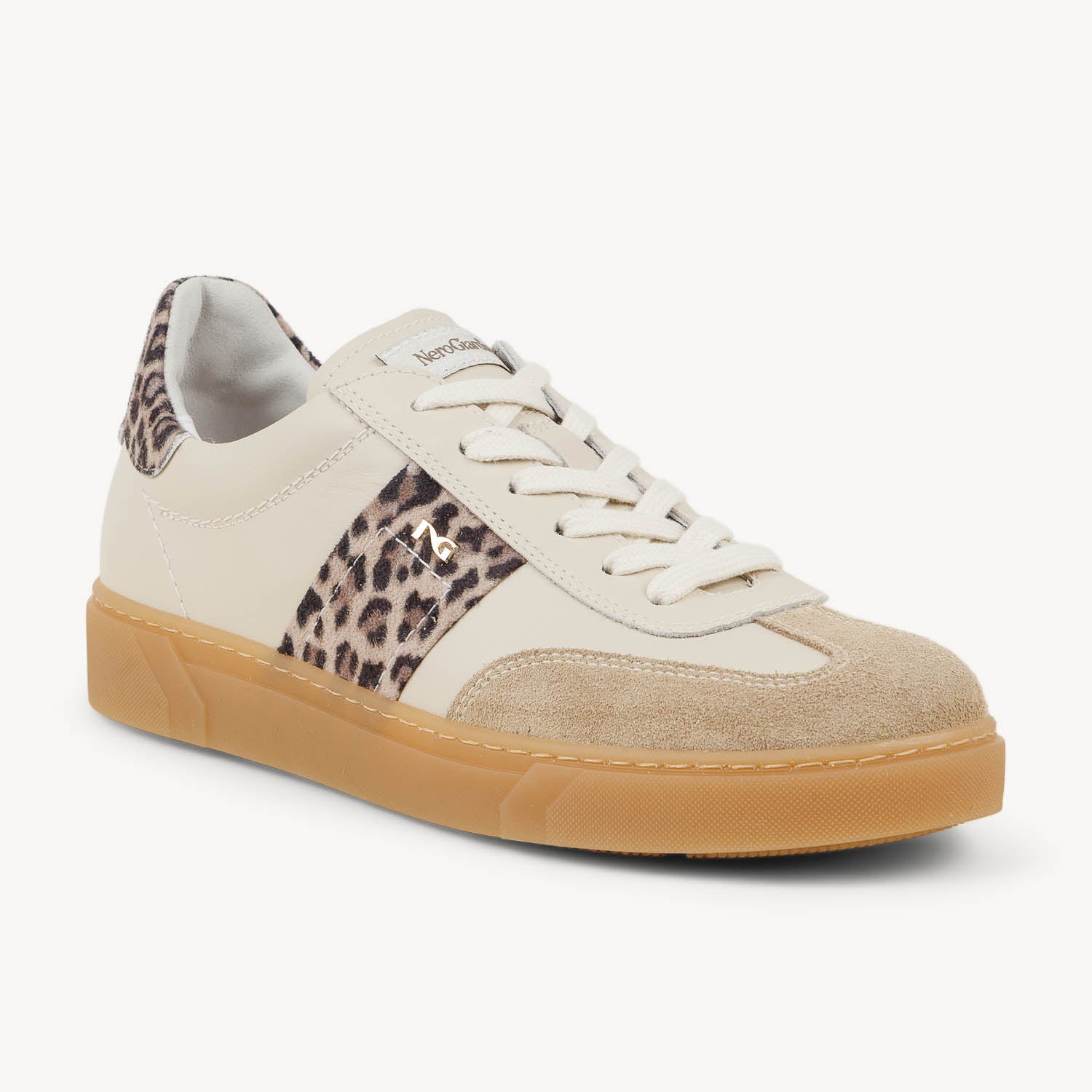 Baskets Femme NEROGIARDINI NEROLEO Beige