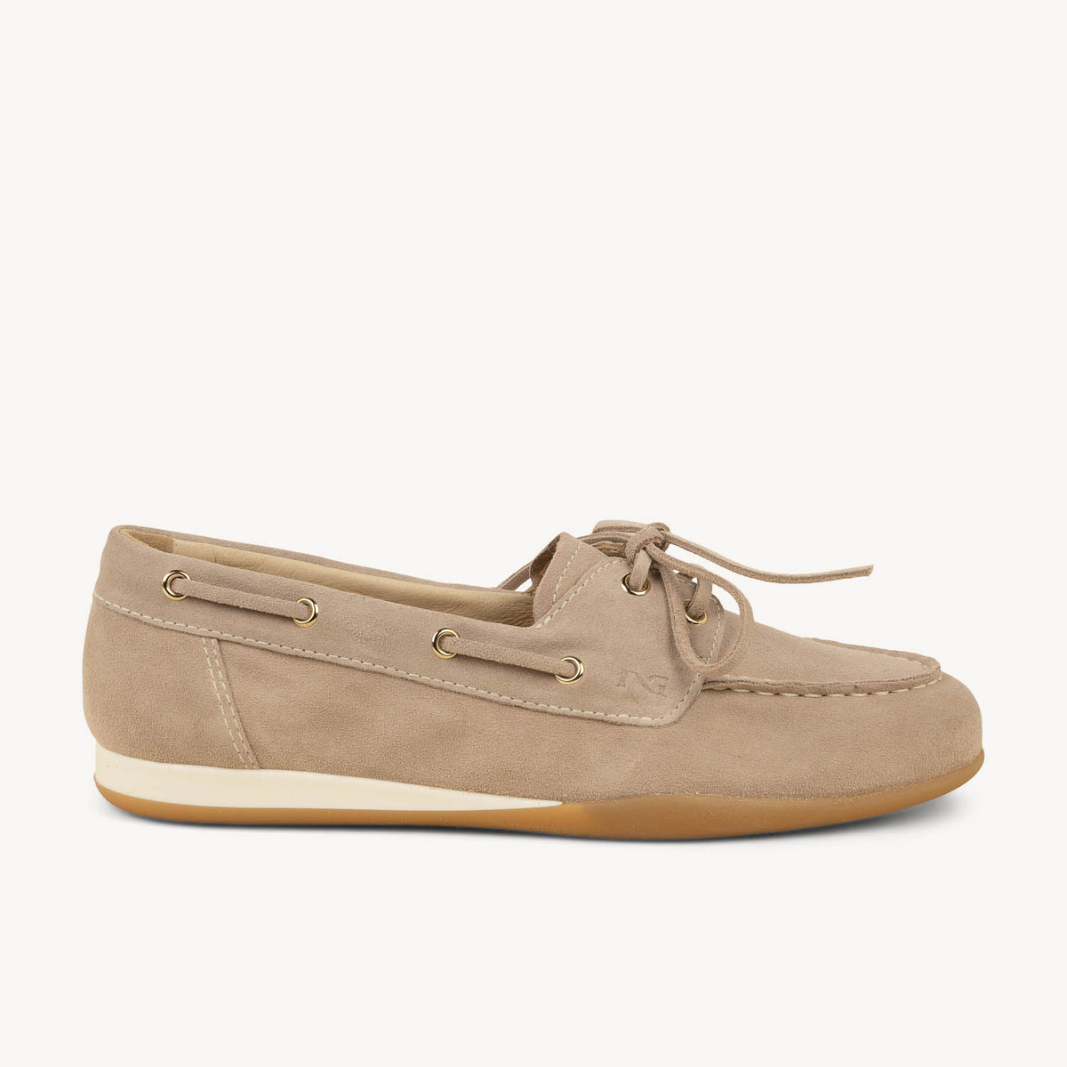 Chaussures bateau Femme NEROGIARDINI NEROBAT Beige