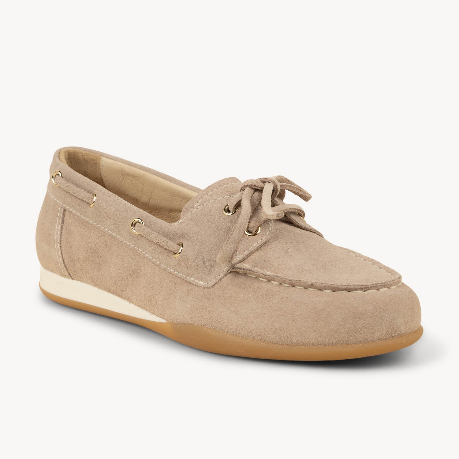 Chaussures bateau Femme NEROGIARDINI NEROBAT Beige