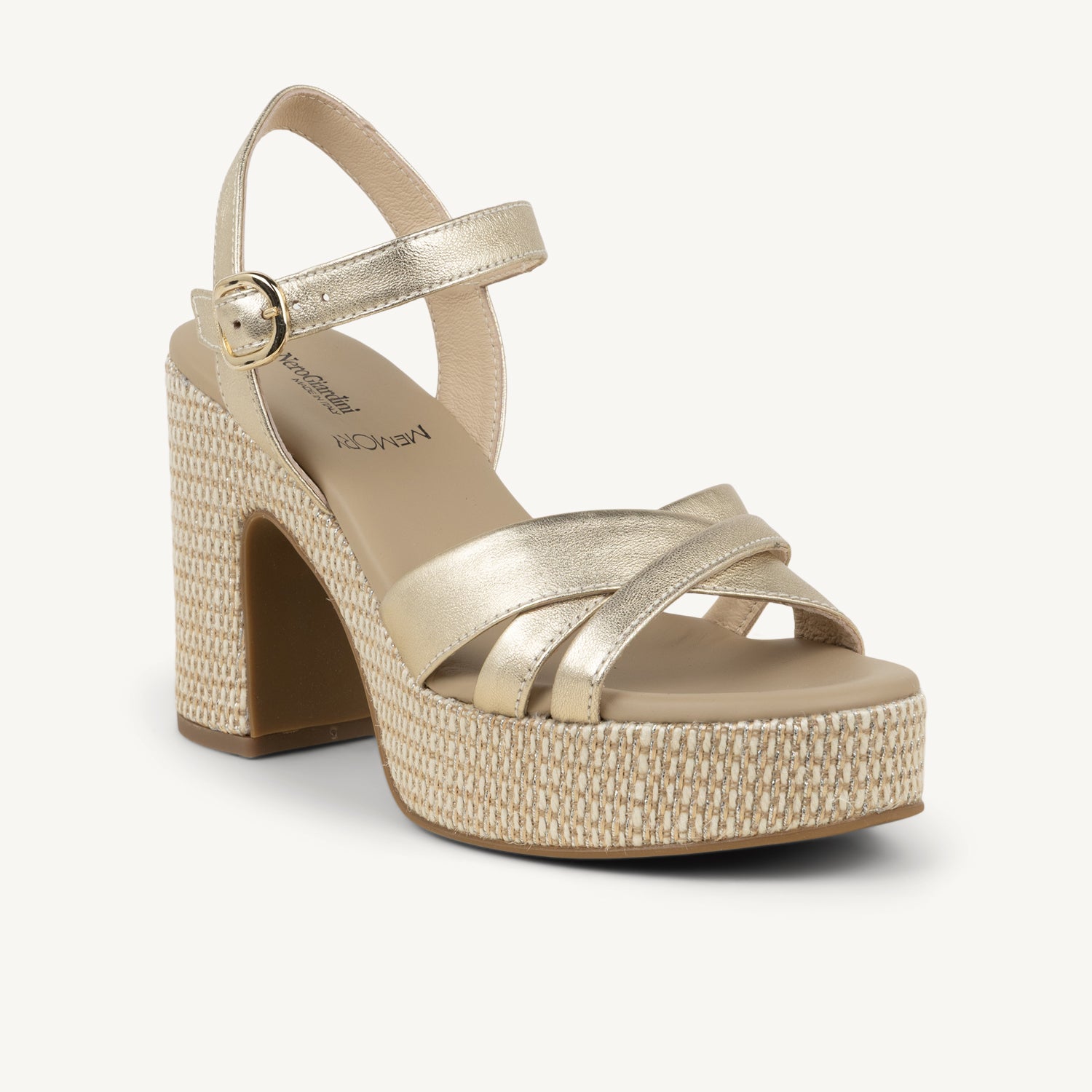 Sandales Femme NEROGIARDINI NERODOL Or/Bronze