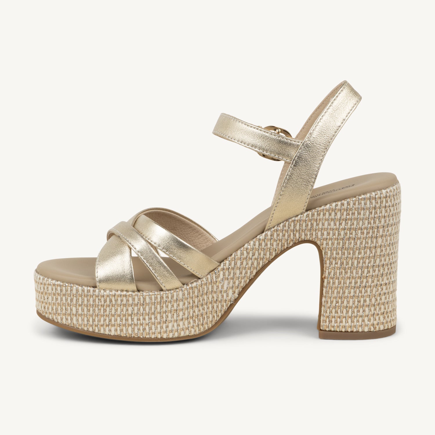 Sandales Femme NEROGIARDINI NERODOL Or/Bronze