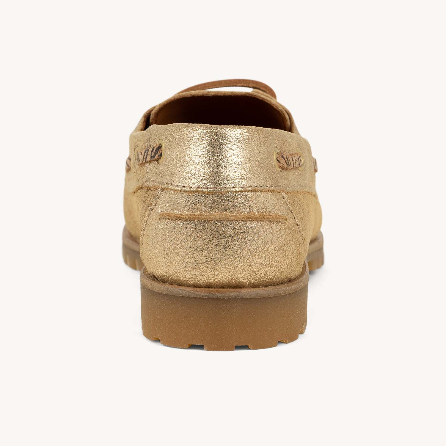 Mocassins Femme ADIGE NOLO Or/Bronze