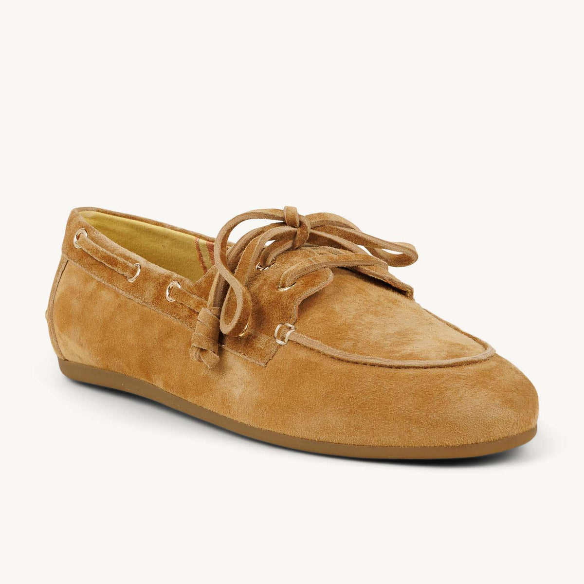 Chaussures bateau Femme ADIGE MARCUS Beige