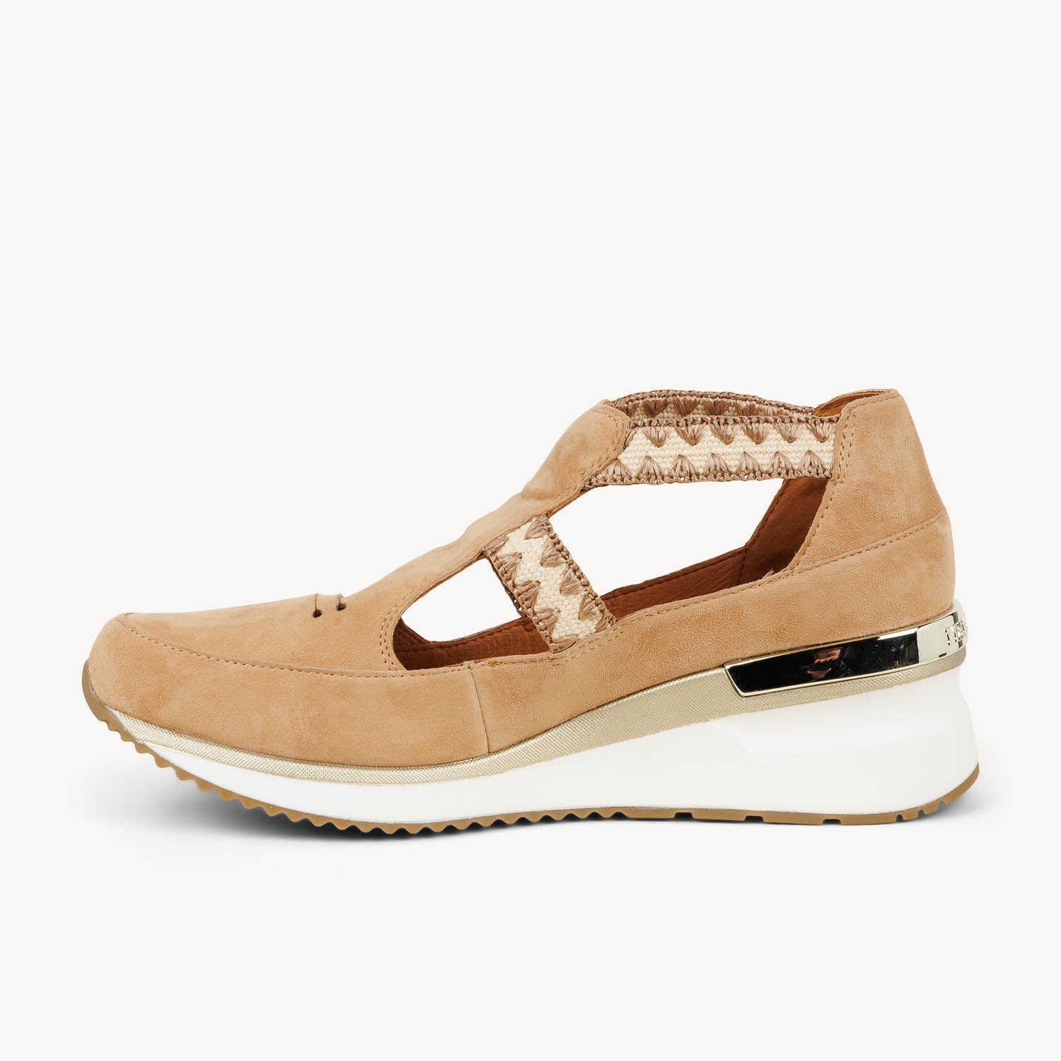Baskets Femme MAM'ZELLE VISU Beige