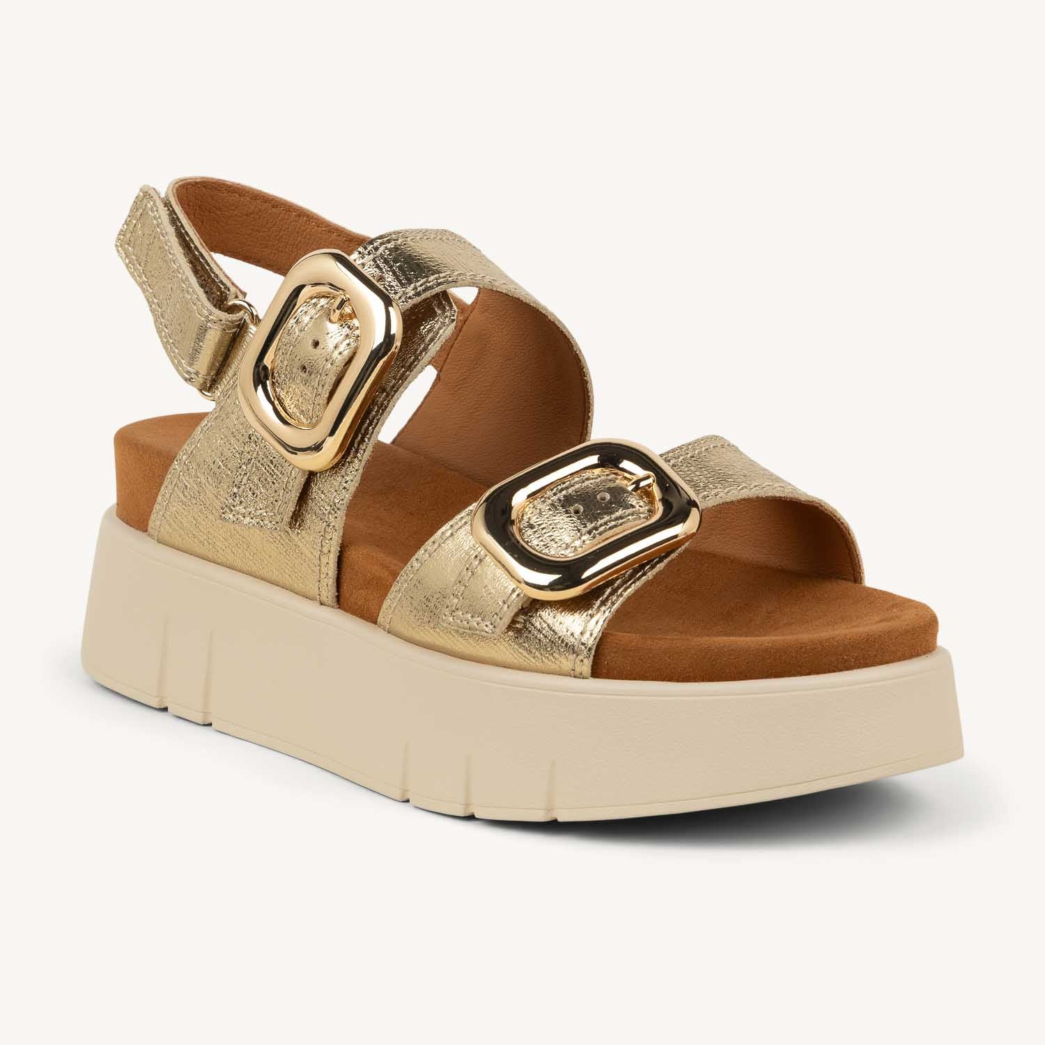 Sandales Femme MAM'ZELLE USUFI Or/Bronze