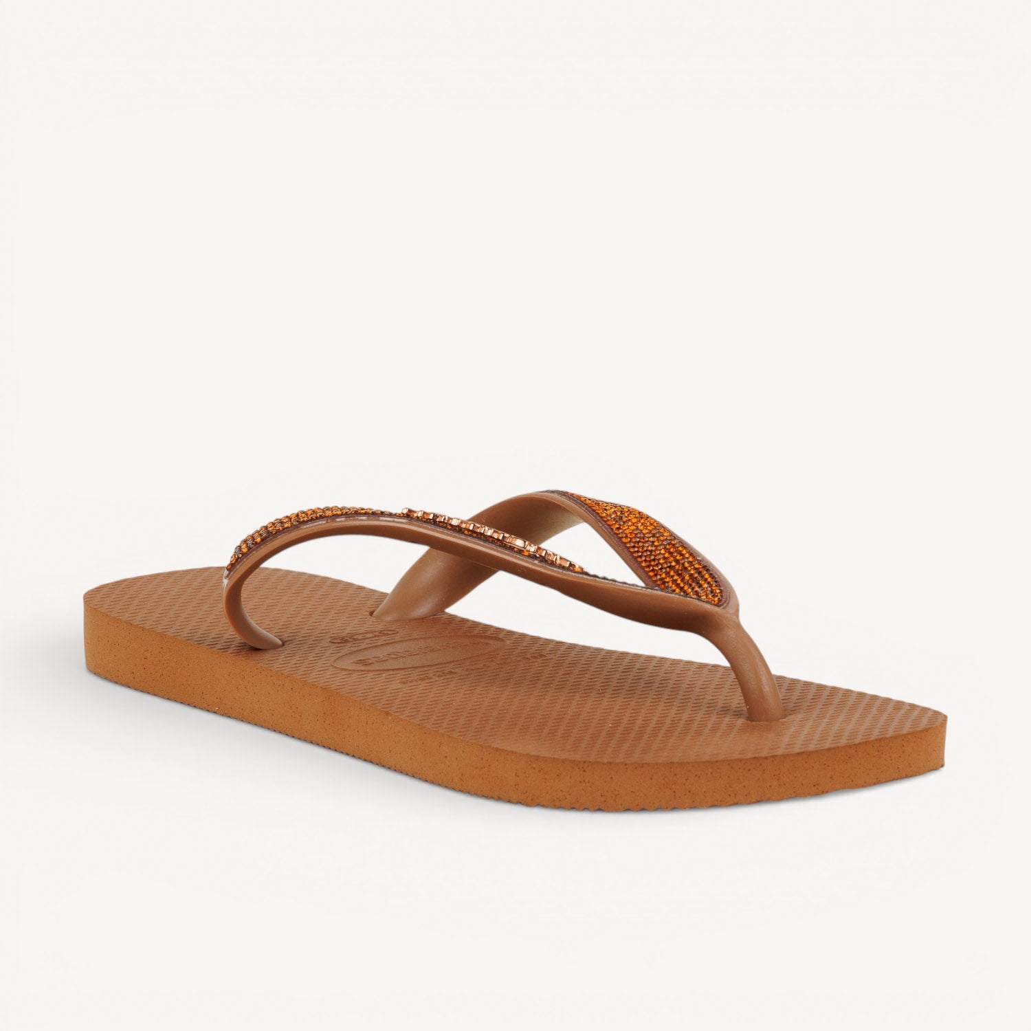 Sandales Femme HAVAIANAS TOP GLOW Marron