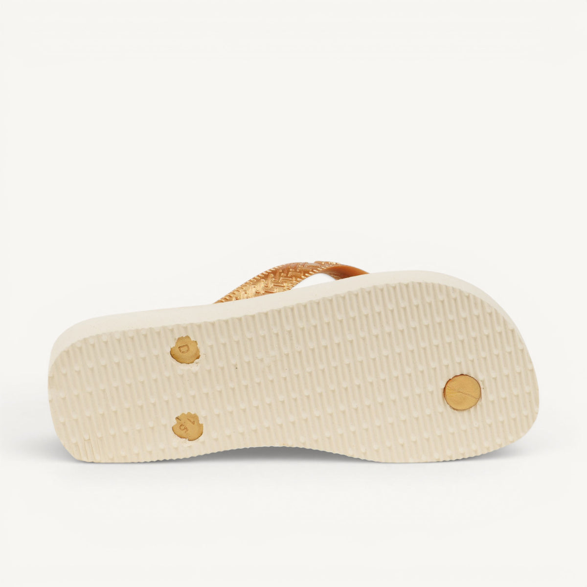 Tongs et Crocs Enfant HAVAIANAS KIDS FLORES Or/Bronze