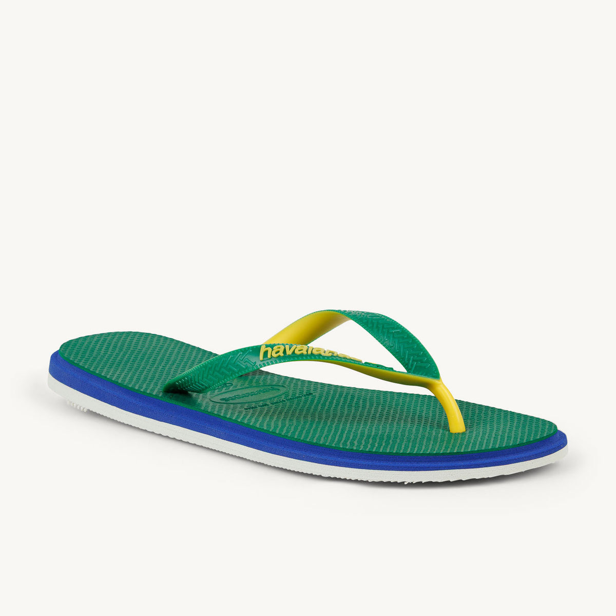 Tongs et Crocs Homme HAVAIANAS BRASIL TWIST Vert