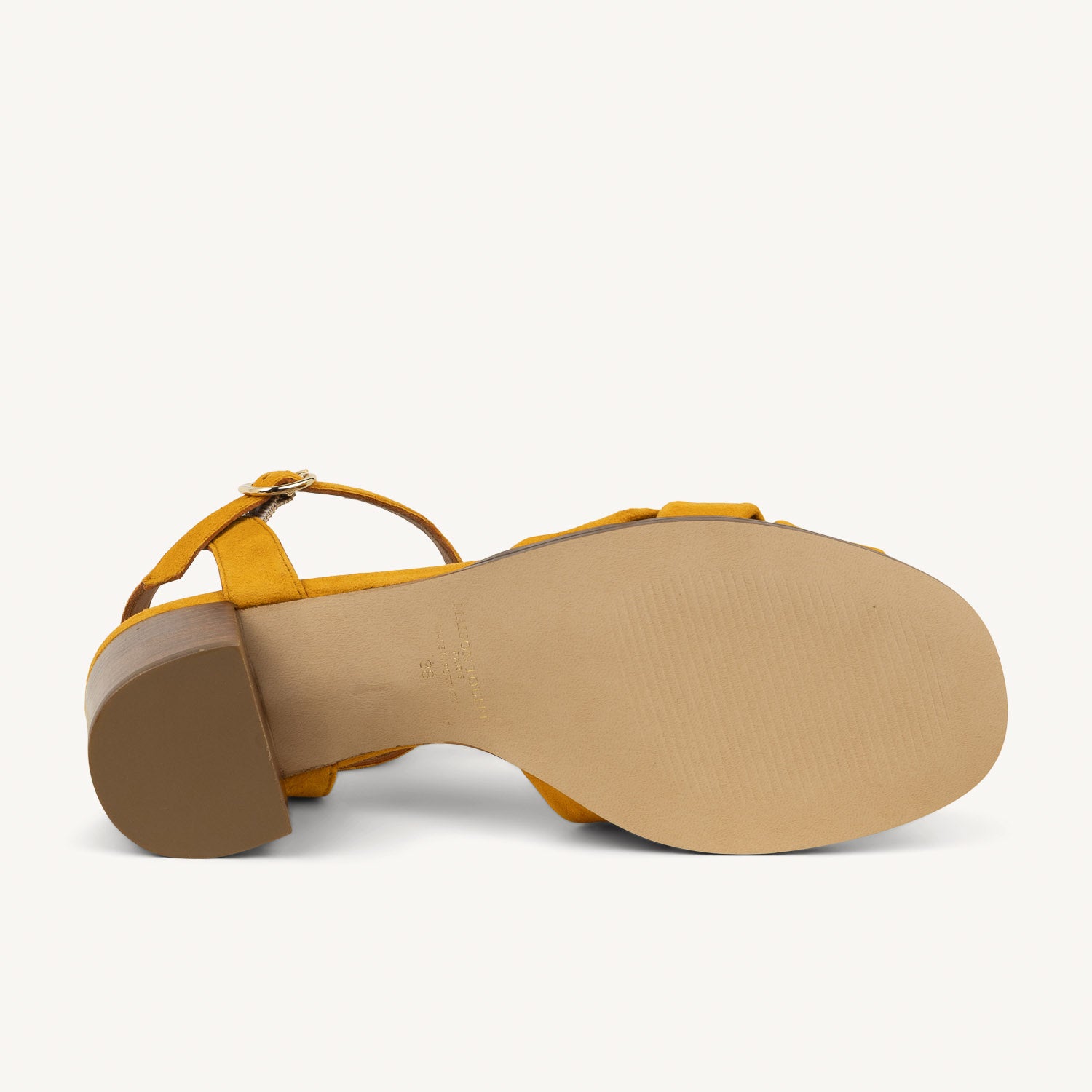 Sandales Femme MARION TOUFET ANTONELLA Jaune,Marron