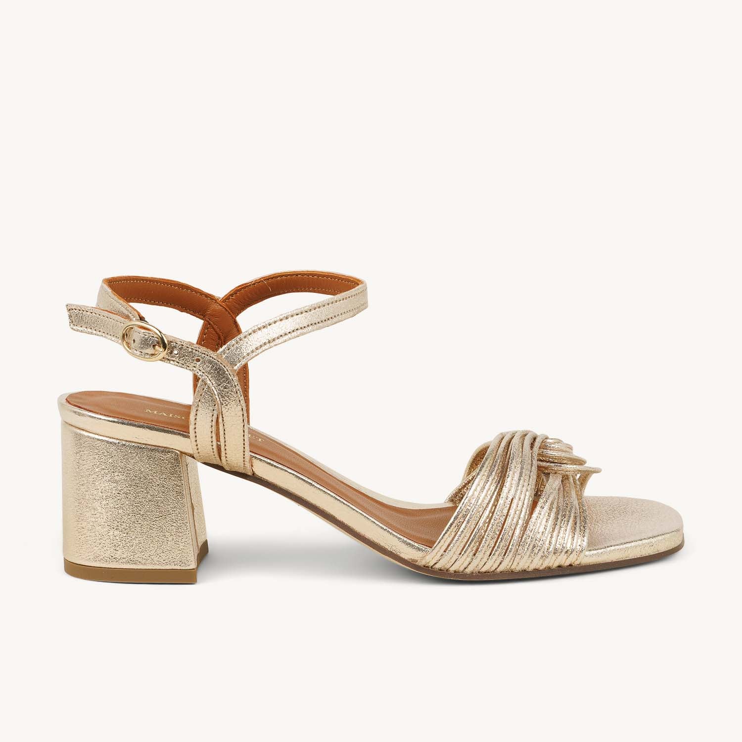 Sandales Femme MARION TOUFET MOLLY Or/Bronze