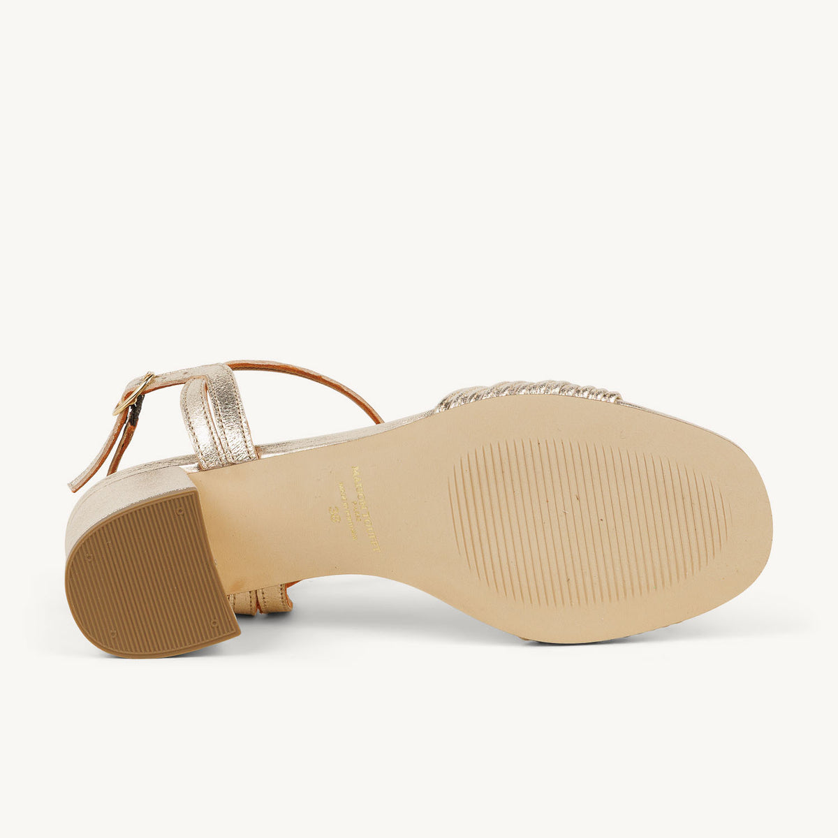 Sandales Femme MARION TOUFET MOLLY Or/Bronze
