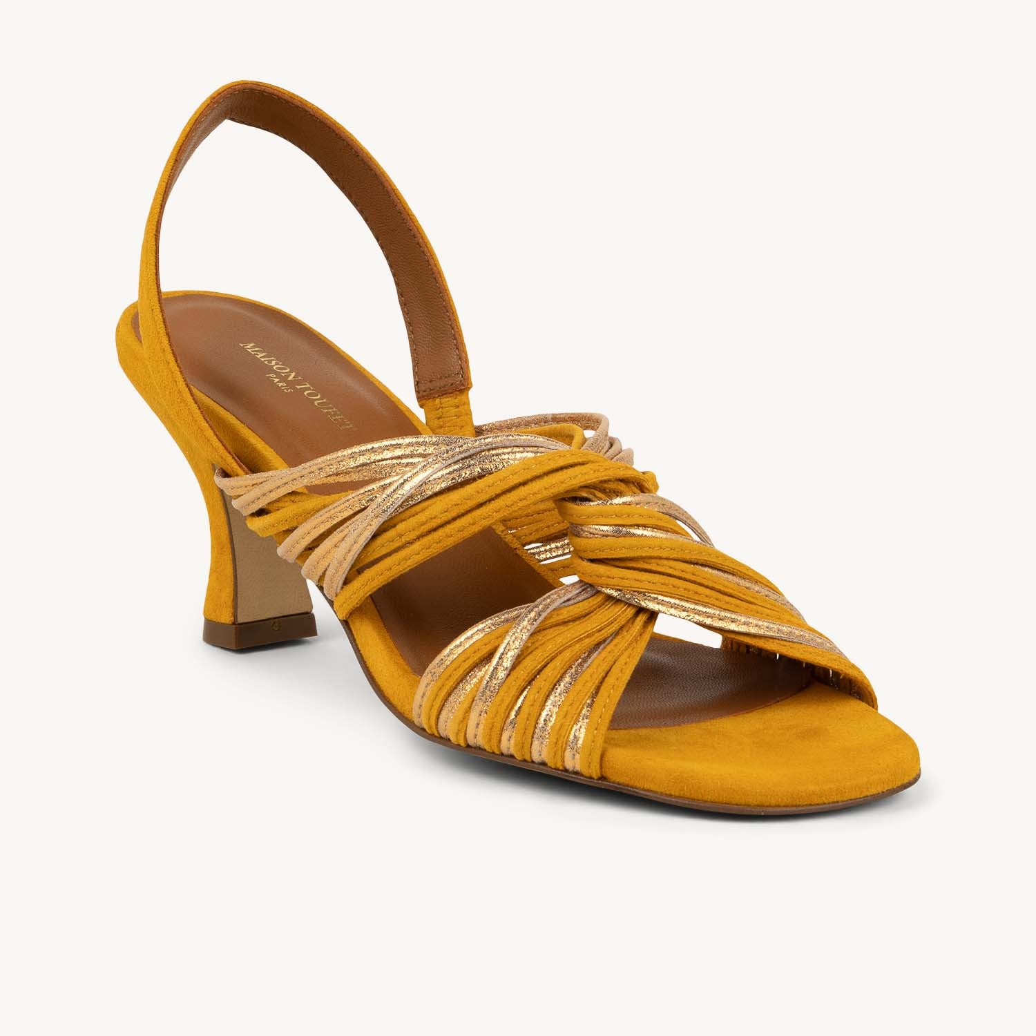 Sandales Femme MARION TOUFET ZOE Jaune