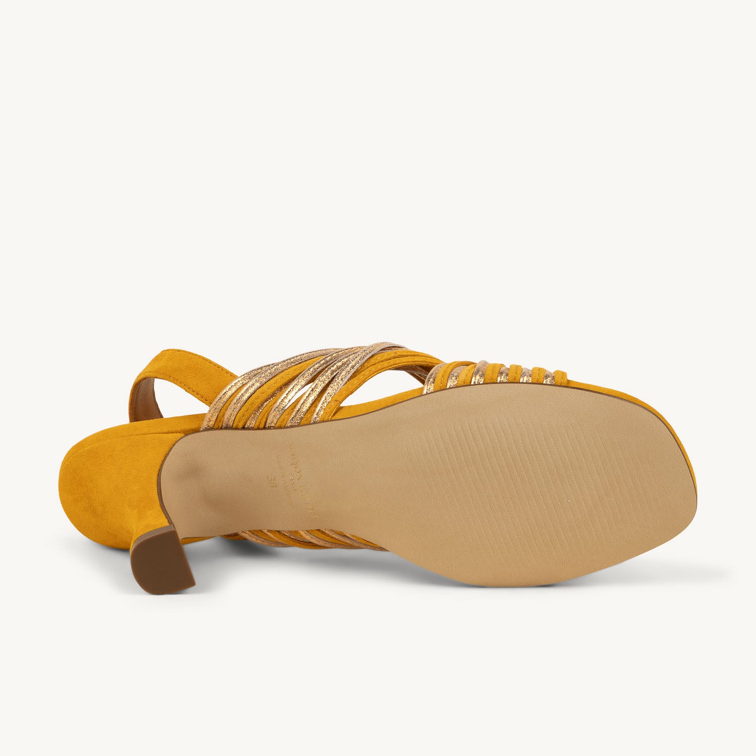 Sandales Femme MARION TOUFET ZOE Jaune