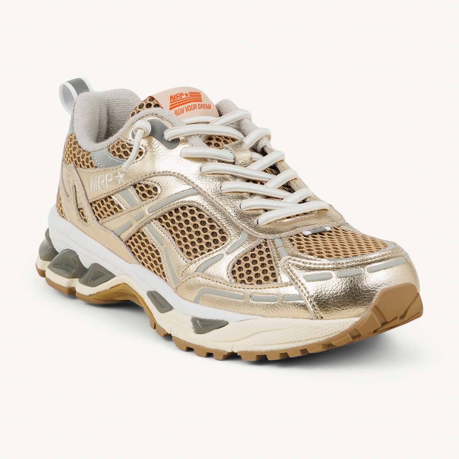 Baskets Femme MRP MELROSE Or/Bronze