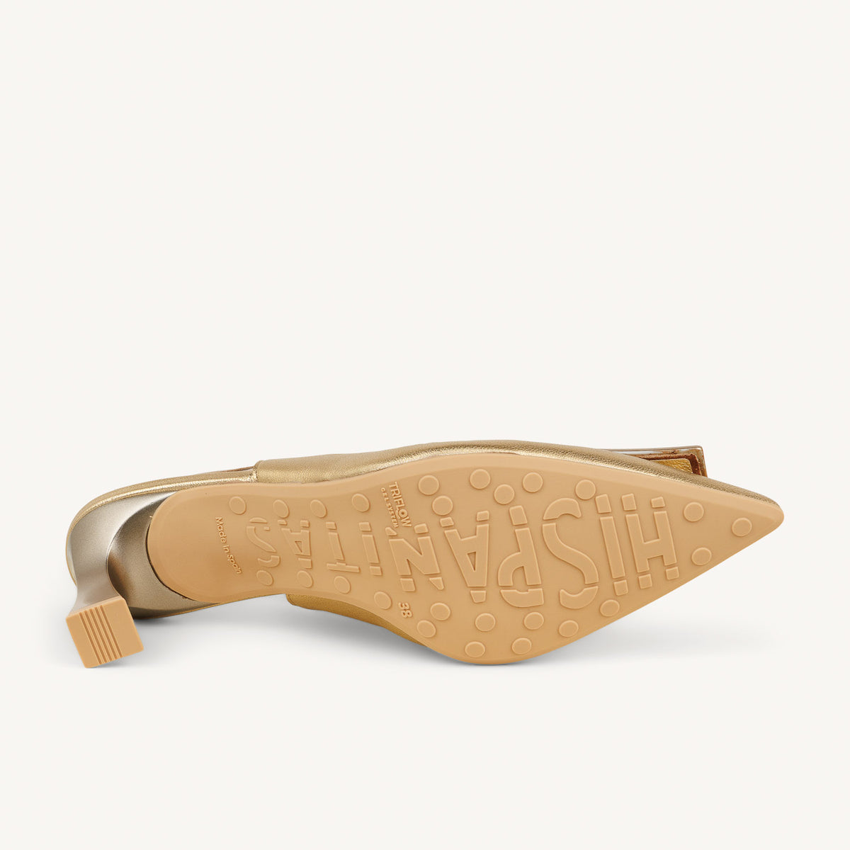 Escarpins & Slingback Femme HISPANITAS HV264850 - HISCERO Or/Bronze