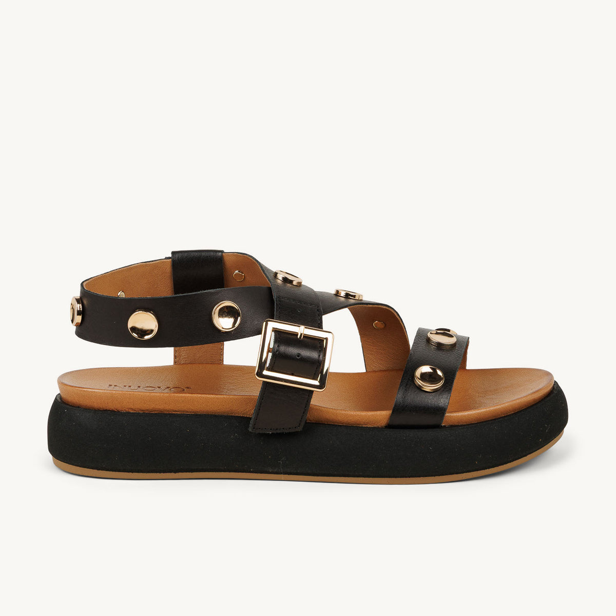 Sandales Femme INUOVO A96060 - INUEBROC Noir
