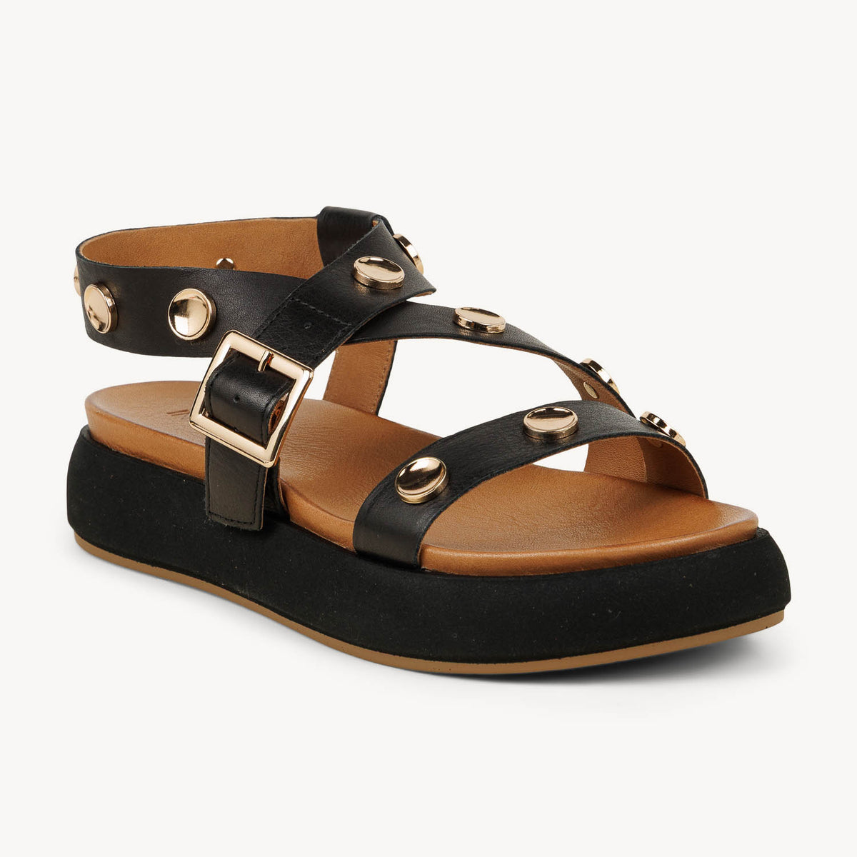 Sandales Femme INUOVO A96060 - INUEBROC Noir
